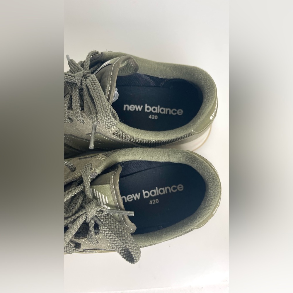 New Balance 420 Men's Olive Green Lifestyle Shoes D UL420WB2 Sz 9.5 US - Picture 9 of 11